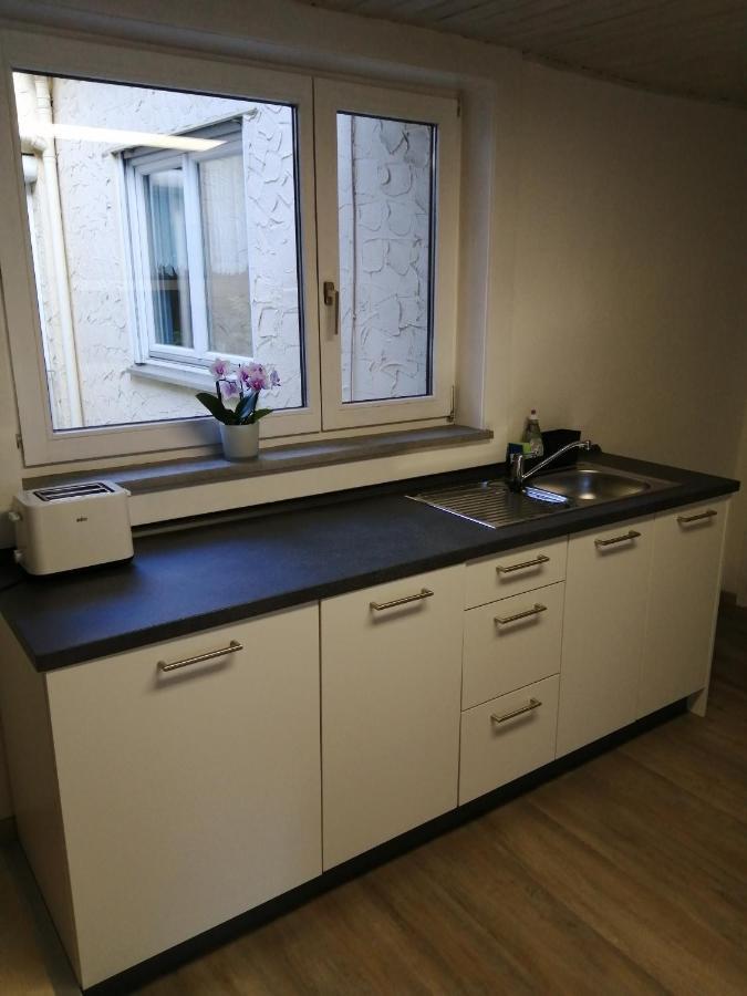 Ferienwohnung Im Fachwerkhaus Michelstadt Bagian luar foto